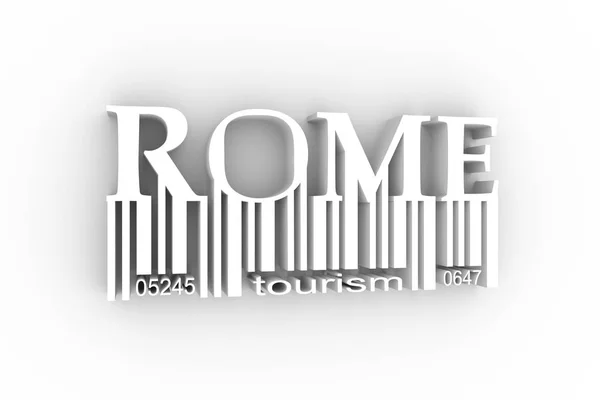 Roma cidade letras — Fotografia de Stock