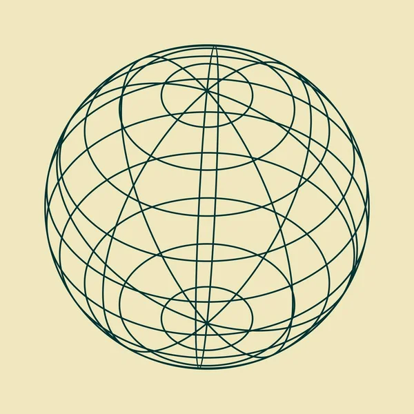 Forma de geometría abstracta — Vector de stock