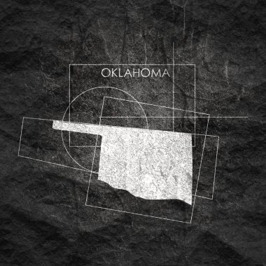 Oklahoma eyalet haritası