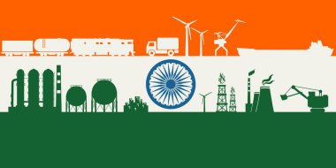 Endüstriyel başlık pankartı