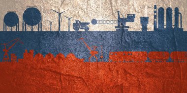 Endüstriyel başlık pankartı