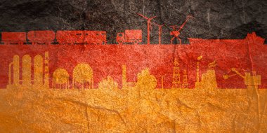 Endüstriyel başlık pankartı