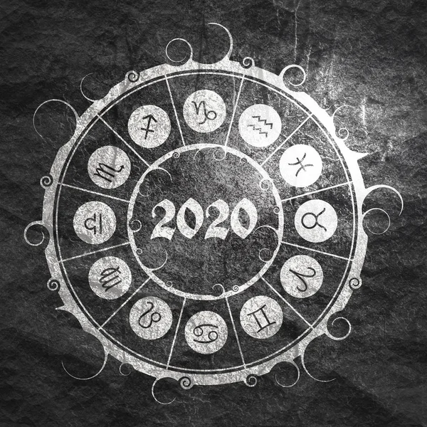 Zodiac circle concept — Stock Photo, Image