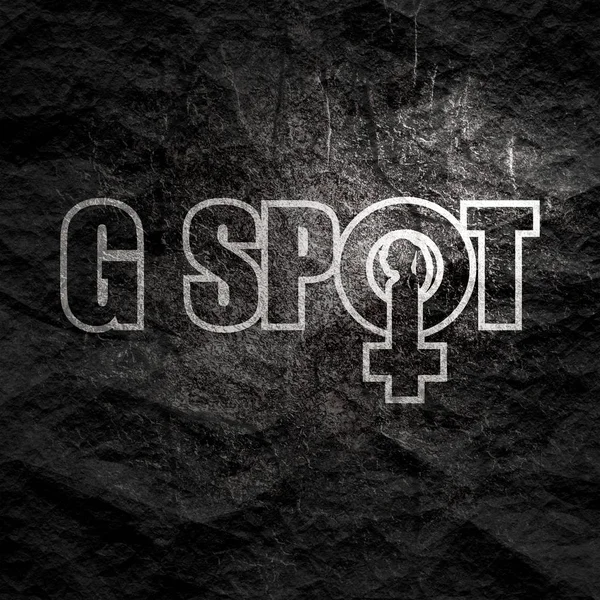 Spot-g tekstsymbool — Stockfoto