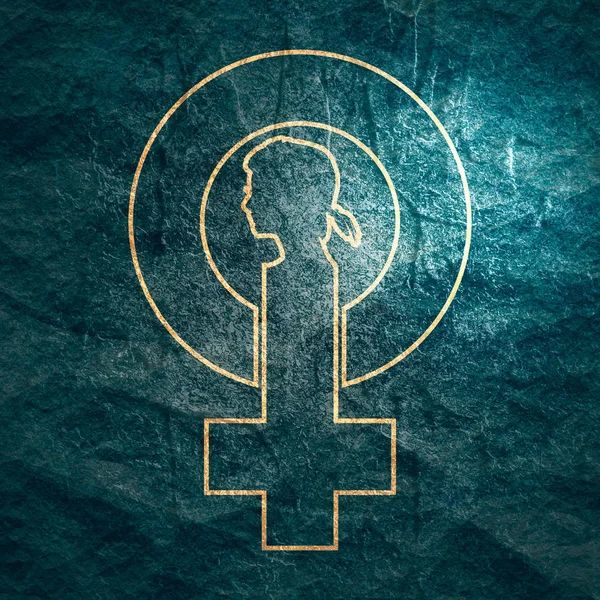 Symbolen för kvinnor — Stockfoto