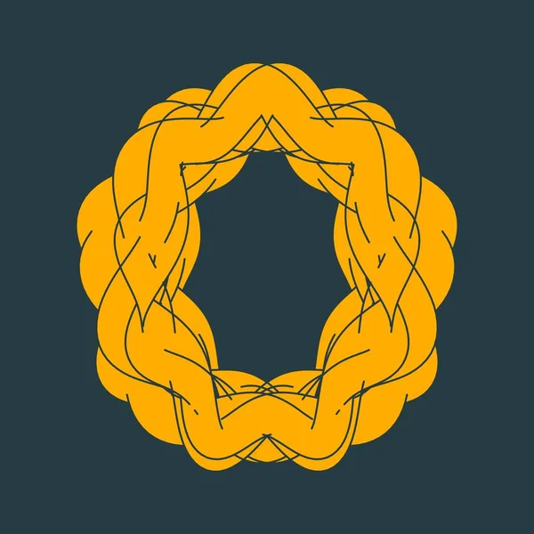 抽象的な幾何学紋章 — ストックベクタ