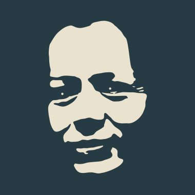 Bir kadın kafası silueti..