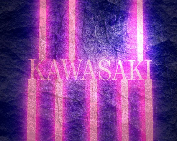 Kawasaki city name. — Stock Photo, Image