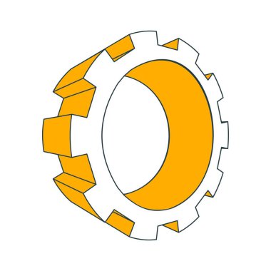 3D cog wheel