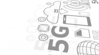 5G teknoloji animasyonu