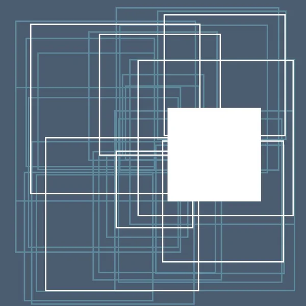Quadratische Formen Hintergrund — Stockvektor
