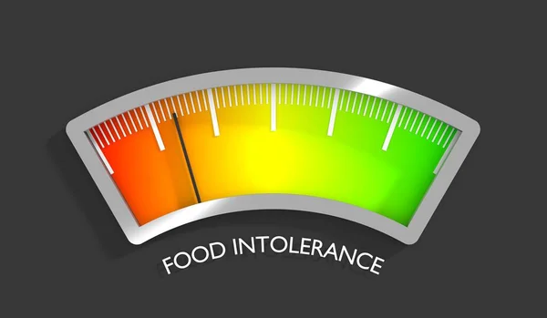 Concepto de intolerancia alimentaria — Foto de Stock