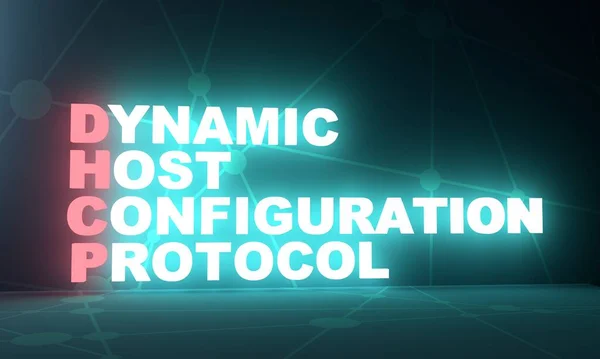 Protocol voor dynamische gastconfiguratie — Stockfoto