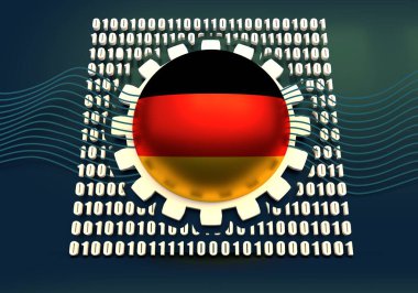 İkili kod arkaplanı