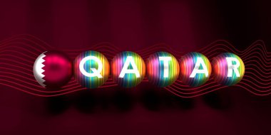 Katar bayrağı kavramı