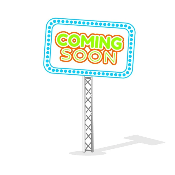 Coming soon sign — Stock Vector