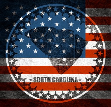 Güney Carolina eyalet haritası