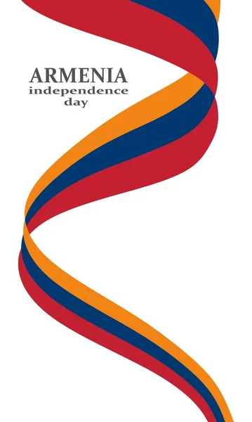 Illustrasjon på uavhengighetsdagen – stockvektor