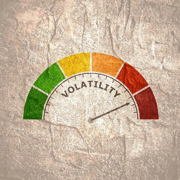 Volatilitet affärsidé — Stockfoto