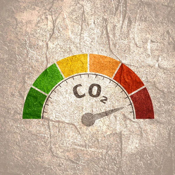 Klimatförändringsmätning — Stockfoto