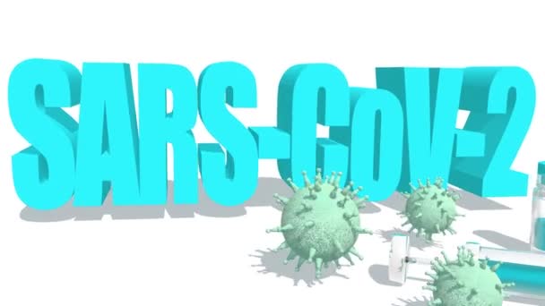 Концепция коронавируса — стоковое видео