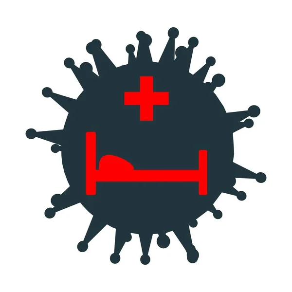 コロナウイルス病の概念 — ストックベクタ