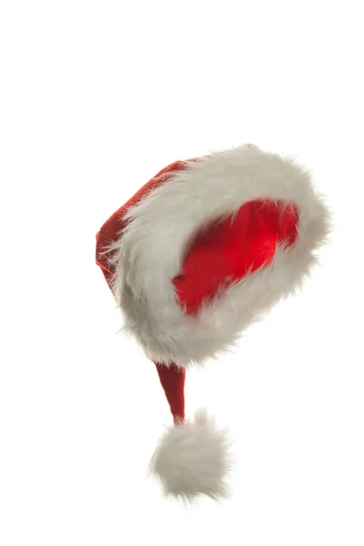 Santa Hat Isolated on White Background — Stock Photo, Image