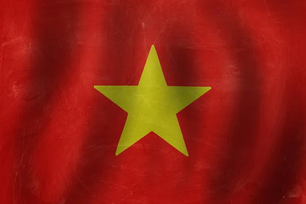 Bandeira do Vietname. Conceito de viagem ou de negócios — Fotografia de Stock