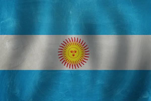アルゼンチンの国旗の背景。スペイン語を学びに旅行する — ストック写真