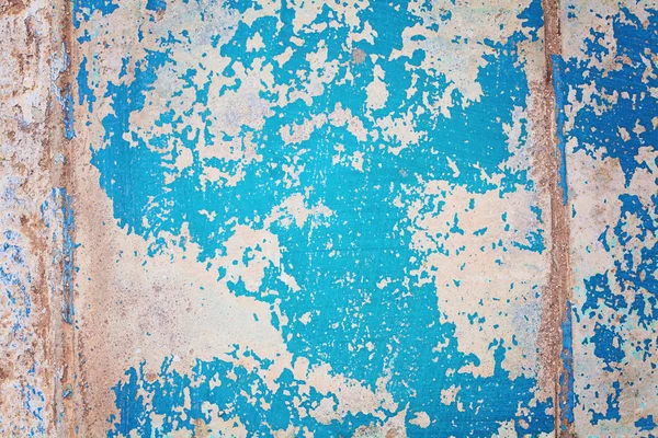 Υφή ξύλου με παλιό χρώμα μπλε και άσπρο φόντο. Σχεδιασμός — Φωτογραφία Αρχείου