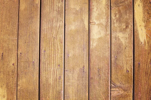 Sfondo in legno giallo pastello, Struttura in legno con vernice — Foto Stock