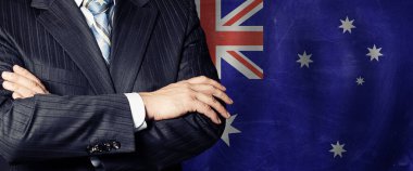 Avustralya 'da erkek eller Avustralya bayrağına karşı, iş dünyası, siyaset ve eğitim