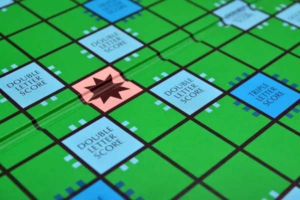 Bordspel Scrabble — Stockfoto