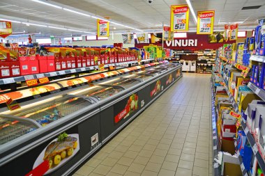 insanlar olmadan süpermarket