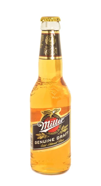 Botella de cerveza molinero —  Fotos de Stock