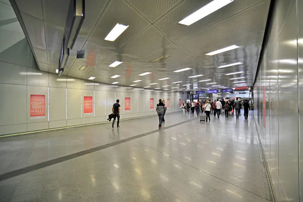 Indoor railway station — Stock Photo, Image