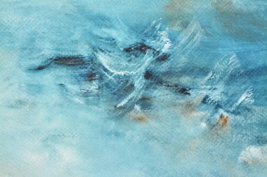 suluboya resim soyut