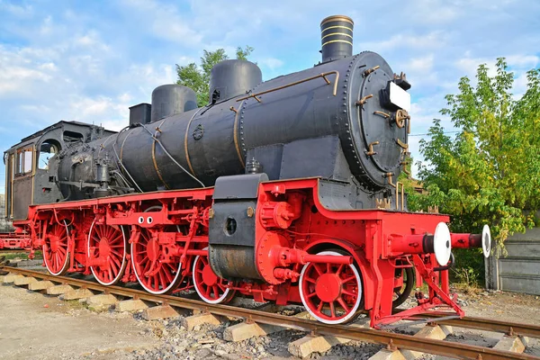 Una locomotiva vintage — Foto Stock