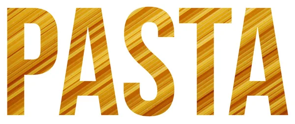 Banner de texto de pasta — Foto de Stock