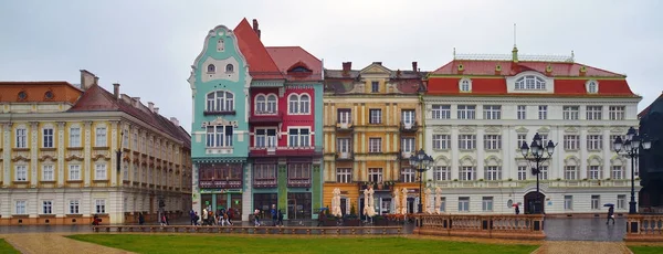 Historic buildings in timisoara, romania — Stock Photo, Image