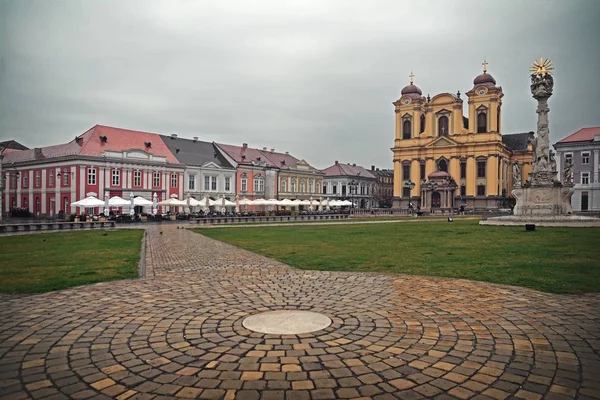 Piata Unirii Timisoara, Romania — Fotografie, imagine de stoc