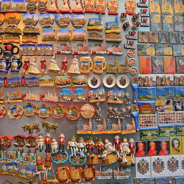 Vienna souvenirbutik — Stockfoto