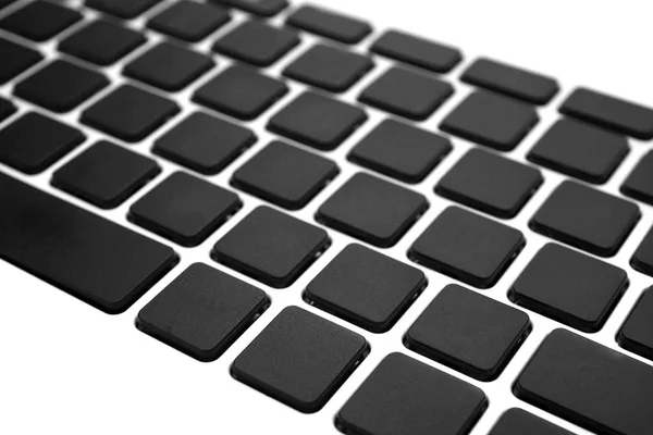 空のノート パソコンのキーボード — ストック写真