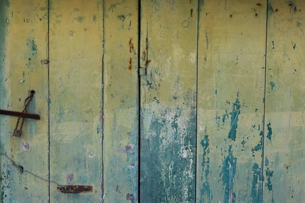 Tavole di legno scheggiato vernice — Foto Stock
