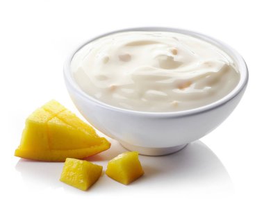 Mango yoğurt kase