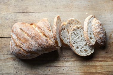 taze ciabatta ekmeği