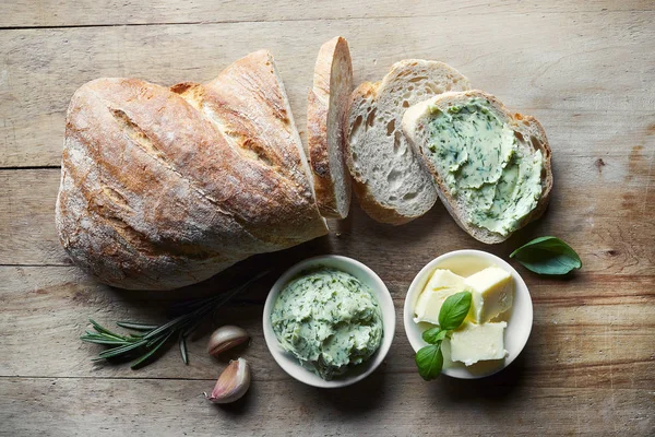 Pane di ciabatta fresco — Foto Stock