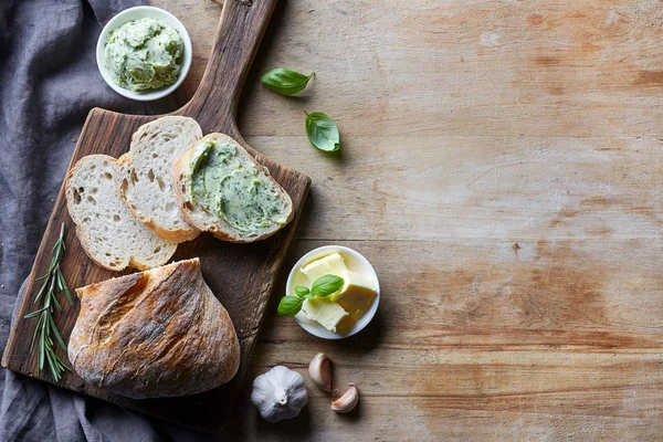 Pane di ciabatta fresco — Foto Stock