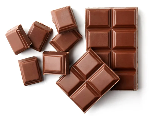 Mléčné čokoládové figurky — Stock fotografie