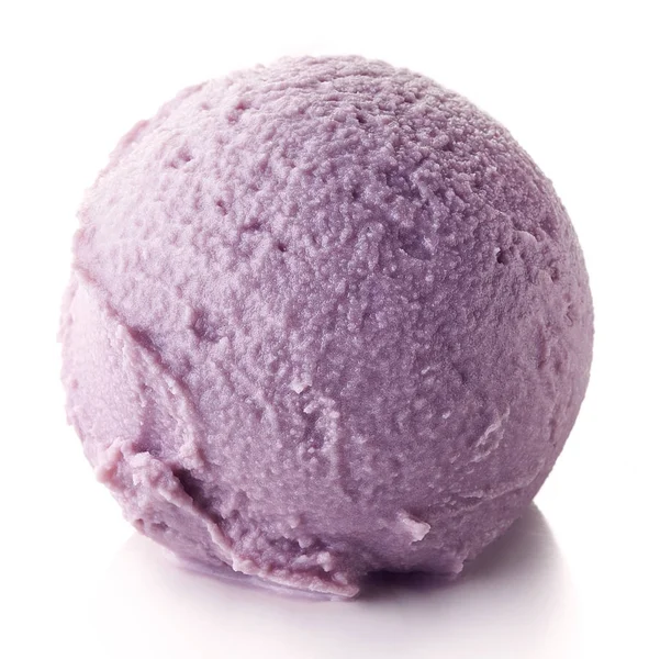 블루베리 아이스크림 볼 — 스톡 사진